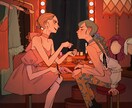 高品質なイラストを制作します 映画のワンシーンのような風景をお描きします！ イメージ1
