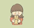 ゆるキャラ風、ほっこりアイコンイラスト描きます SNSアイコンや大切な人へのプレゼントに❤︎ほっこりイラスト イメージ4