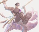 かっこいい立ち絵描きます リアルタッチな絵柄で描きます！ イメージ2