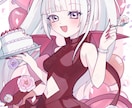 配信活動・動画・グッズなどのイラストを制作します SDイラストから全身一枚絵まで。商用利用・二次利用OK イメージ1