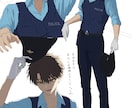 男女不問！キャラクターのイラストを制作しています 顔のみから全身まで幅広いテイストでイラストを描いています！ イメージ3