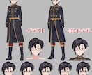イラスト再現可！あなただけの3Dモデル制作します 画像1枚からでOK！キャラクター3Dモデリング致します！ イメージ2