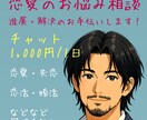 愚痴・悩み・恋愛戦略など、幅広く対応します 頭と心の整理整頓、現状の進展・解決をサポート イメージ1