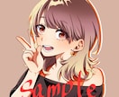 SNSなどに使えるアイコンを描きます かわいい系、カッコイイ系など、ニーズに合わせて対応可◎ イメージ1