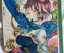 大好きなキャラの画像を部屋飾れるサイズに模写します ゲーム、アニメ、キャラクターをお部屋に飾りたい方 イメージ7