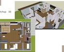 建築図面作成・3D化・パース制作します 平面図・意匠図・3Dモデル・内観パース対応 イメージ7