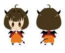 グッズ用イラストの制作します あなたのオリキャラをグッズ向きのイラストにします！ イメージ1