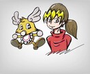 シンプルなイラスト、色々作成します シンプルなイラスト色々作成します！ イメージ3