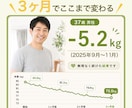 管理栄養士が半年間ダイエットのサポートをします リバンドからの卒業！ご自身のペースで無理なく減量★ イメージ4