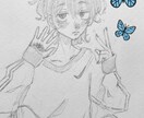 アナログでイラスト描きます 希望に沿ったイラストを私の絵柄で描かせて貰います イメージ1