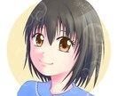 ラフ修正何度でも！アイコンを作成します SNSで使えるような女の子のアイコンを描きます。 イメージ2