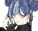 1週間でアイコンイラスト制作します 短い納期で対応致します！かわいい女の子を書くのが得意です！ イメージ1
