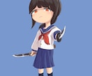 動きのある2〜3等身ミニキャラ描きます 自分だけのオリジナルイラストを イメージ6
