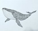 独特で緻密なモノクロ絵画描きます ミリペンという極細ペンなどを利用した，絵画作品です。 イメージ5