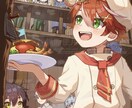 かわいい男の子のイラストを描きます 背景込、歌みたなどのイラストを描きます！ イメージ2