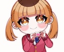 ミニキャラのイラストを作成します SNSアイコン等に使えるミニキャライラスト作成します！ イメージ4