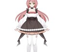 キャラデザからパーツ分け制作します あなたのVtuber用キャラクター制作！ イメージ5