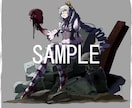 一枚絵のイラストをご提供します あなたのキャラクターを高クオリティでイラストにします イメージ3