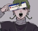 SNS等で使えるアイコンを描きます 自分だけのアイコンを作ってみませんか？ イメージ5