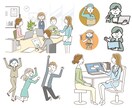 使いやすいシンプルイラストを丁寧に制作します 商用OK・ラフ修正無料　シンプルで使いやすい実用イラスト イメージ4