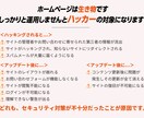 サーバー・ドメイン費込！HPの保守・一元管理します Elementor｜WordPress保守・修正サポート イメージ2