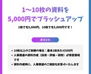 最後まで伴走する資料作成をします 1枚500円で10枚！人事企画関連強いです！ イメージ2