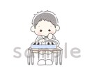 ふわふわ優しい気持ちになるイラストをお描きします 商用OK♪記念日などの贈り物にもオススメです！ イメージ5