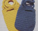 毛糸等で鞄等を作ります どんな感じの物が欲しいのか言ってもらえれば作ります。 イメージ1