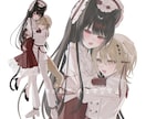 等身イラストを制作します SNSアイコン・配信・オリキャラ・コテキャ・VTuber様等 イメージ5
