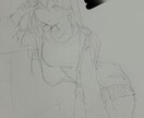 自作発言OK!落書風アナログイラストお書きします 可愛い女の子アナログでお描きします♪ イメージ7