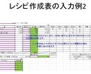 手作り石鹸レシピ作成表（エクセル）を販売します オリジナルレシピが簡単に作れる！手作り石鹸の材料計算を自動化 イメージ3