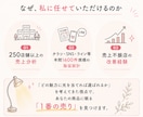 商品の1番の売れるポイントを見つけ、説明文にします 元商業ディベが250店舗の販促経験をもとに売れる理由を設計！ イメージ5