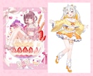 アイコンや全身イラスト描きます Vtuber様、キャラクター、グッズイラスト描きます イメージ8