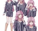 透明感のある立ち絵制作いたします 透明感リアルな立ち絵お描きします！RPG、動画用などなど！ イメージ3