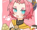 SNSアイコン・1枚絵・立ち絵お描きします デフォルメ、可愛い女の子、男の子を書くのが得意です イメージ3