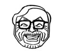 シンプルなモノクロ線画似顔絵をお描きします SNSのプロフィールアイコンに最適！名刺にもどうぞ。 イメージ3