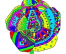 生き物などにデザインを入れて想像画にしていきます 世界に1枚だけのデザインをあなたに個性的な生き物たち イメージ4