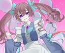 一枚絵の制作を承ります 可愛い/かっこいい/綺麗な一枚絵をお描きします！ イメージ2