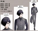 イメージ通りの立ち絵・アイコン描きます TRPG用の立ち絵やSNS、LINEなどのアイコン描きます イメージ2