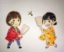 手描きでやさしいタッチの似顔絵描きます 特別な日、大切な人に似顔絵をプレゼントしませんか？ イメージ5