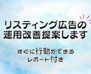 運用中のリスティング広告の改善提案します リスティング経験豊富な担当者がアカウントを見て改善案を提案 イメージ1