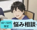 40～50代限定！同世代が抱える悩みを聞きます 叫びたい、ぶちまけたい不満・悩み・葛藤…全て聞かせてください イメージ1