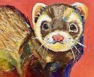 ペットのお写真をもとに手描きアートを制作いたします 大切なご家族を心を込めて描かせていただきます。 イメージ4