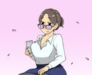 ポップでちょっぴりセクシーなイラスト作成します 目を引くイラストでグッズや広告などに！ イメージ4