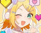 綺麗で可愛いアイコン描きます あなただけのアイコンを描きます！ イメージ4