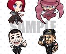 かっこかわいいミニキャラ描きます 商用利用可。擬人化、動物もOK。 イメージ3