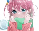 SNSで使える女の子アイコンを制作します 貴方だけのアイコンイラストを作ります イメージ1