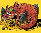 一枚1万5千円で可愛いイラストをお描きします 商業利用可能。デフォルメしてお描きします٩( 'ω' ) イメージ7