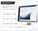 AI画像を伝わるデザインに仕上げます 文字・配置・内容を整えCanva編集データで納品 イメージ3