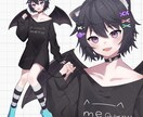 企業様実績有！可愛い配信用立ち絵お描きします 商用OK！IRIAM・Vtuber用パーツ分け立ち絵など イメージ8